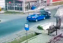Accident grav cauzate de inconștiența unui șofer ce nu a oprit la semnalul rutier Stop (video)