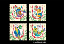 Noi mărci poștale emise de Romfilatelia la aniversarea de 20 de ani de activitate